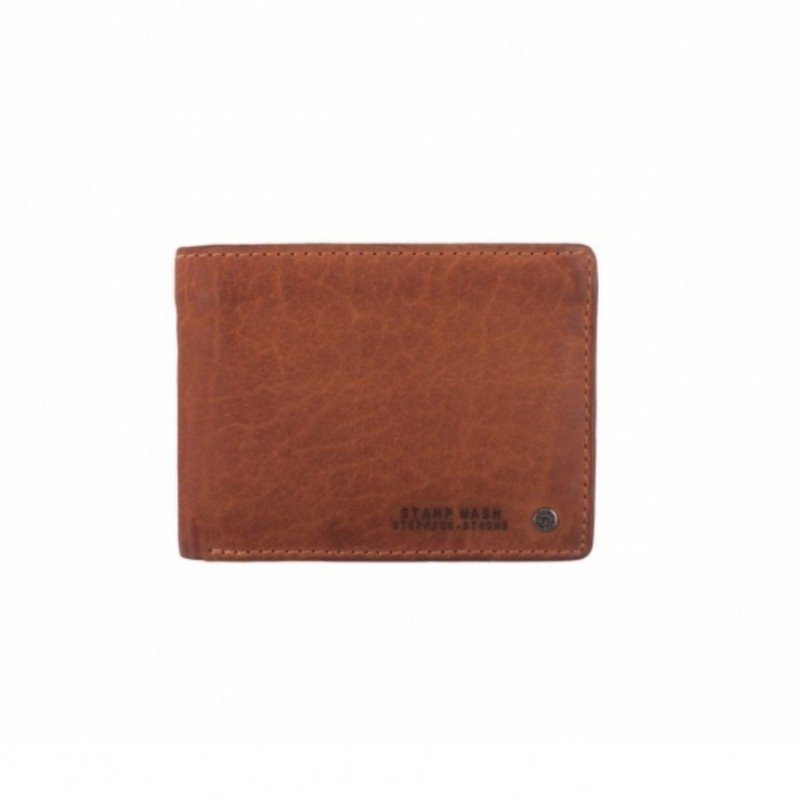 Stamp men's wallet in Leather Class