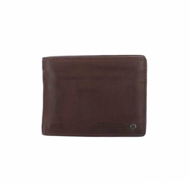Stamp men's wallet in Leather Class