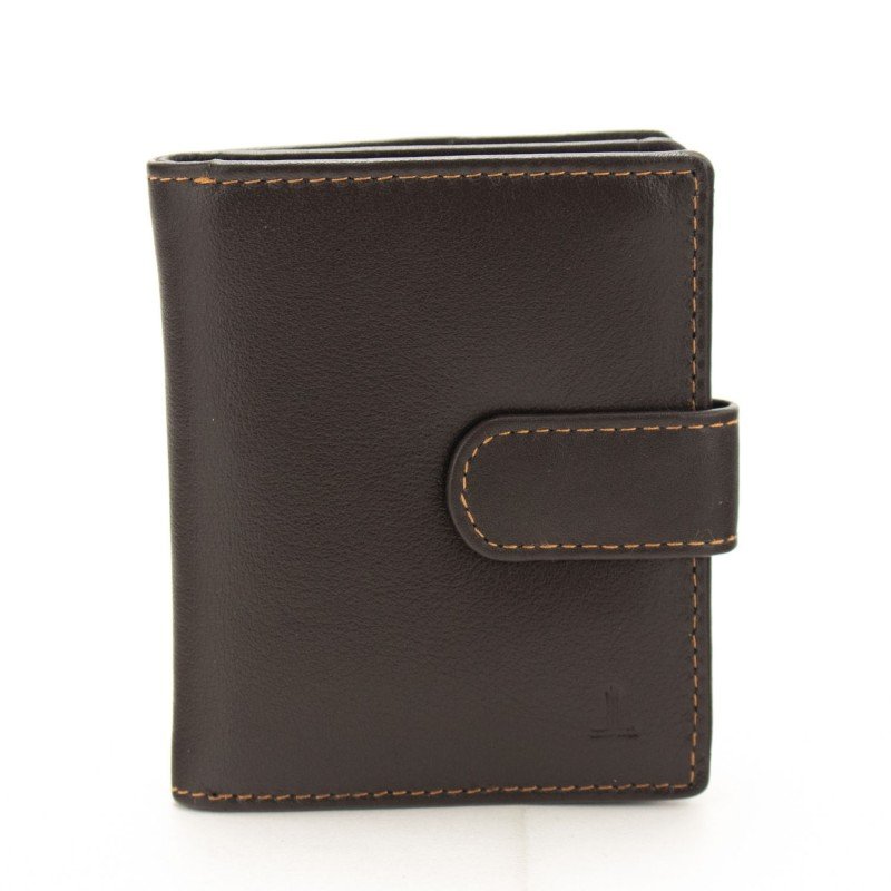 Classic snap wallet Leather Basics JL...