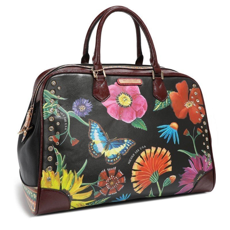 Nicole Lee Butter Flower Travel Bag