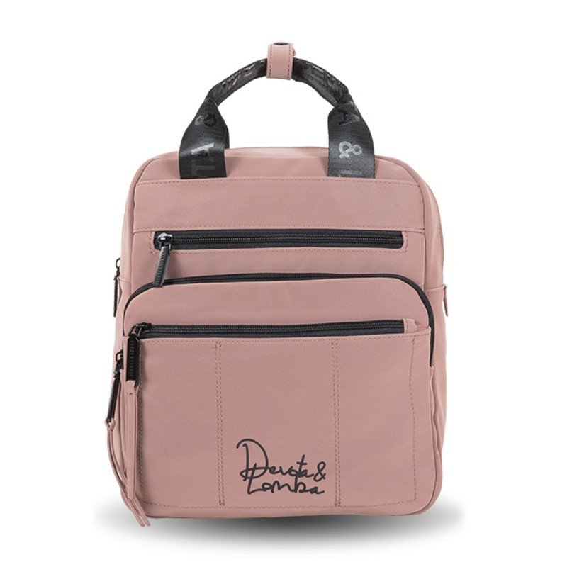 Devota & Lomba Peach Backpack