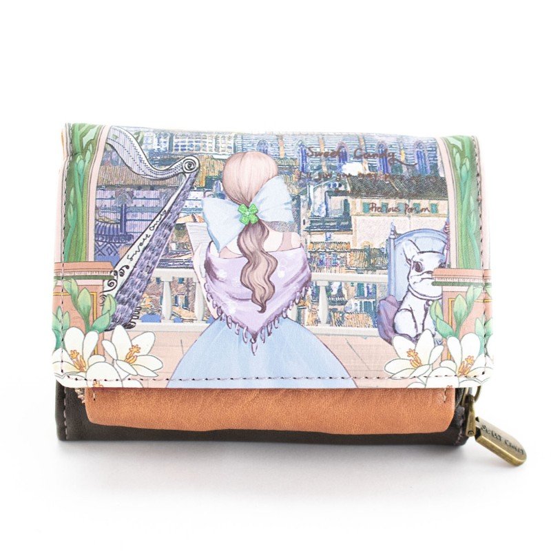 Small Sweet Candy Flap Wallet