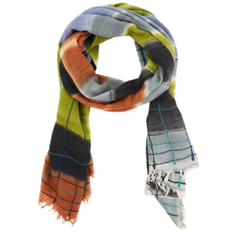 Abbacino Gola printed wool scarf