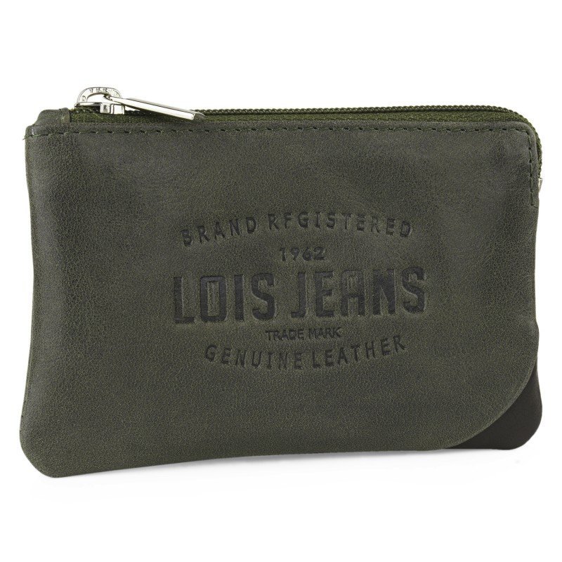 Lois Kingston men's leather zipper...