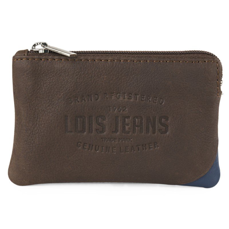 Lois Kingston men's leather zipper...