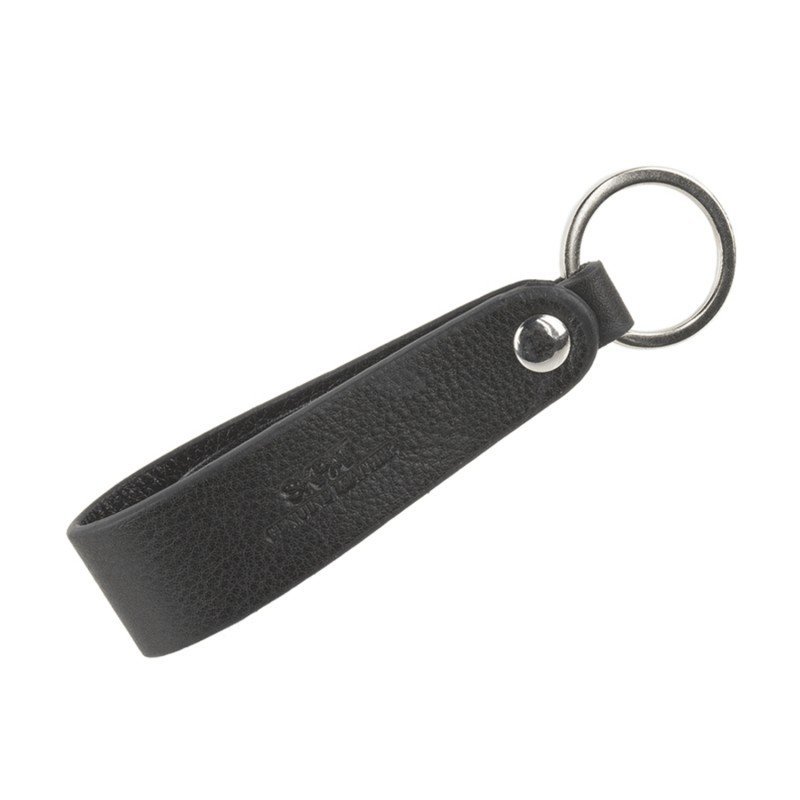 Skpat leather keychain