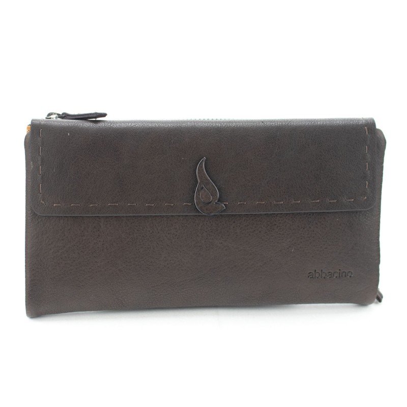Large Abbacino Thalras leather wallet