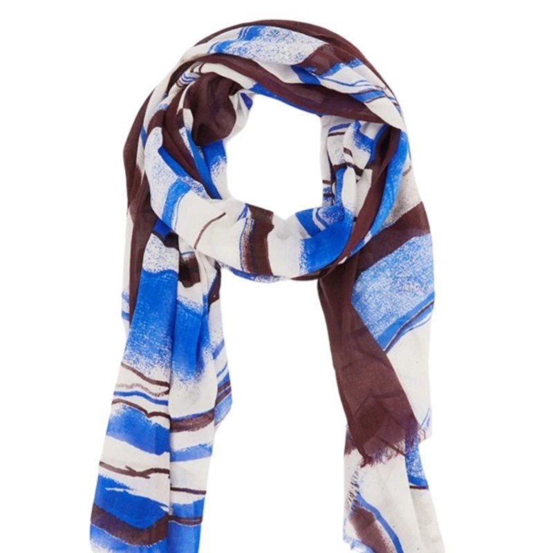 Abbacino Azov printed viscose scarf
