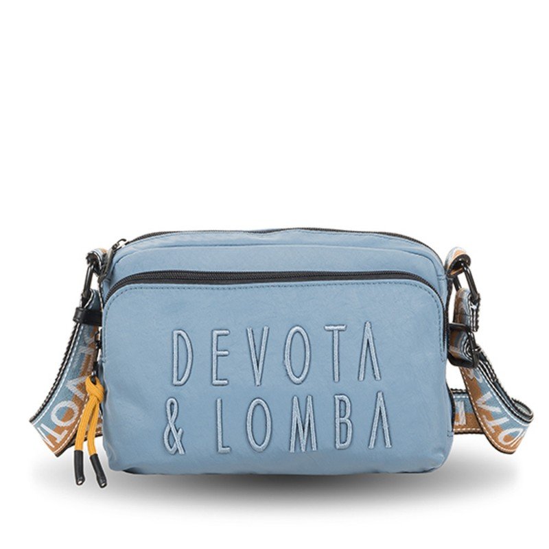 Compact shoulder bag with Devota &...