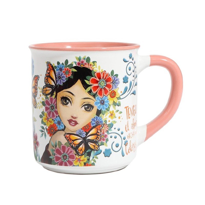 Nicole Lee Alma de Colores ceramic mug