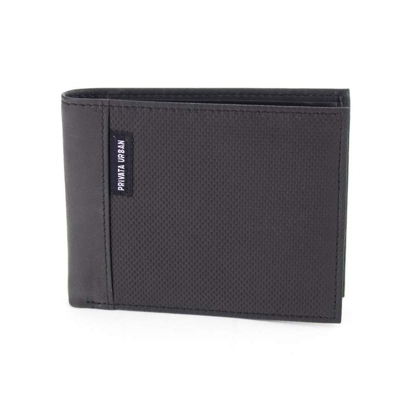 Privata men's leather wallet with...