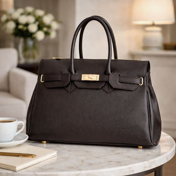 Bolso de Piel Pregato Juliette Chocolate