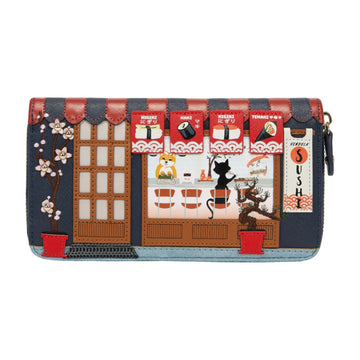 Billetero largo Vendula Sushi Blue Edition