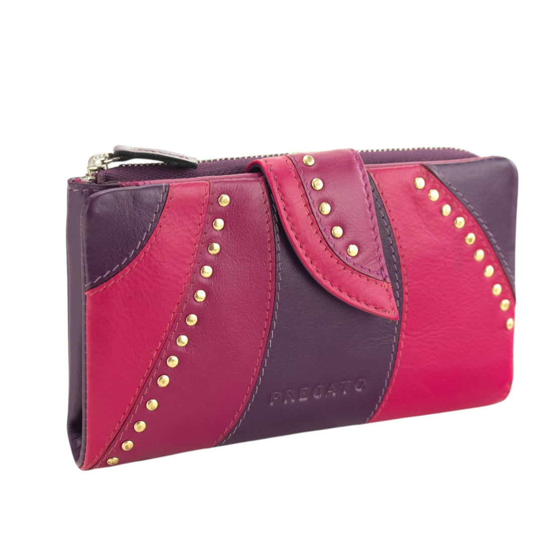 Billetero de piel Premium Pregato Venezia Intenso