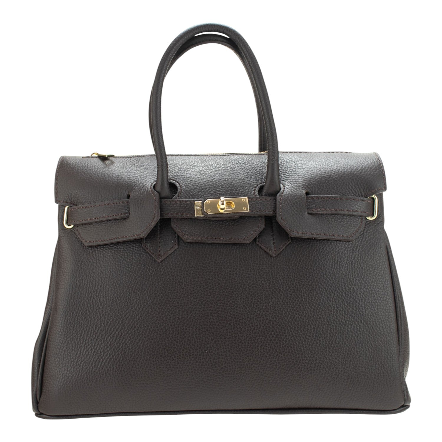 Bolso de Piel Pregato Juliette Chocolate