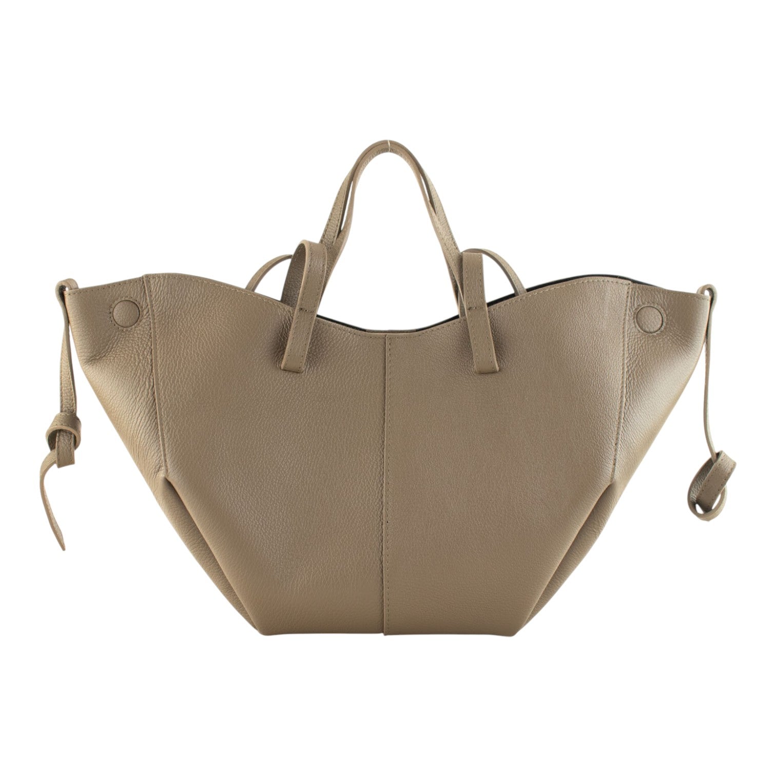 Bolso shopper Piel Pregato Venetto Taupe Soft
