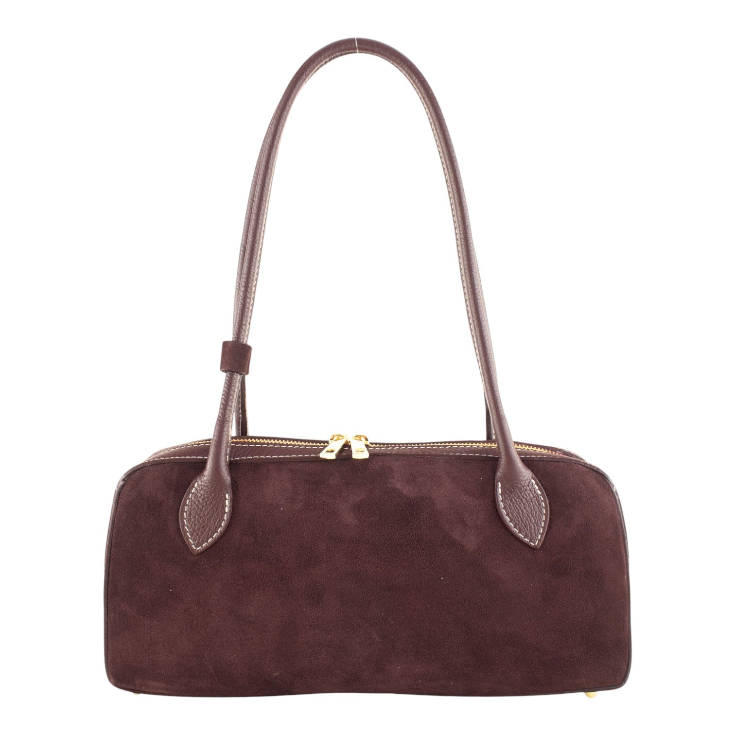 Bolso de Piel Pregato Cleo Burdeos
