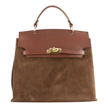 Bolso en Piel Pregato Nobile Ante Cuero