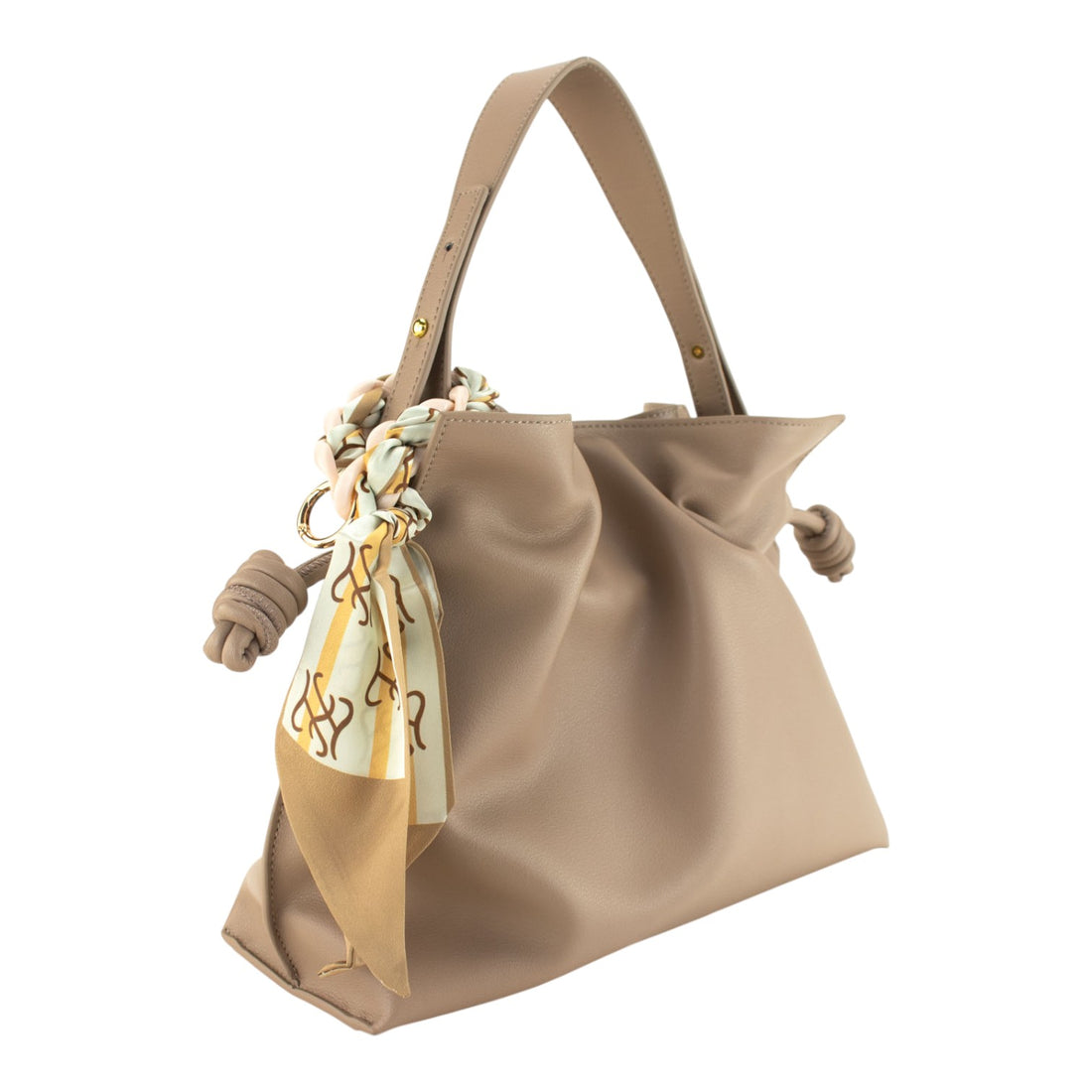 Bolso bandolera Pregato Lucca Taupe