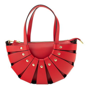 Bolso en Piel Pregato Riviera Rojo