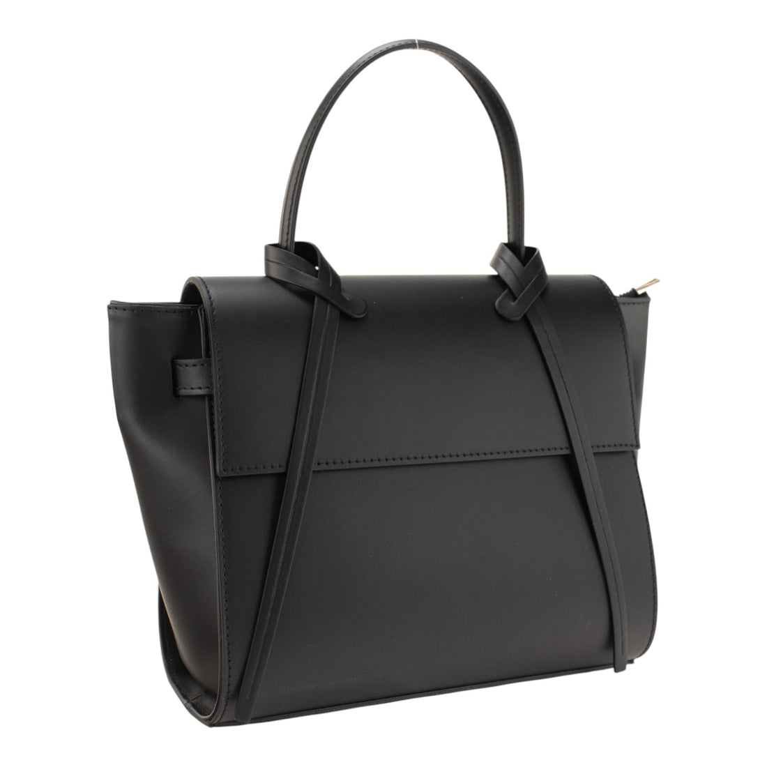 Bolso en Piel Pregato Icon Negro