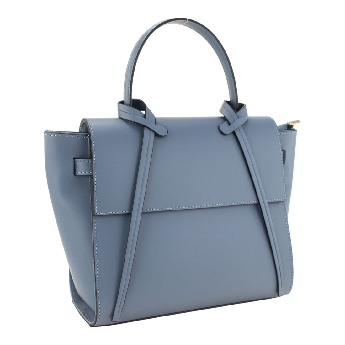 Bolso en Piel Pregato Icon Azul Jeans