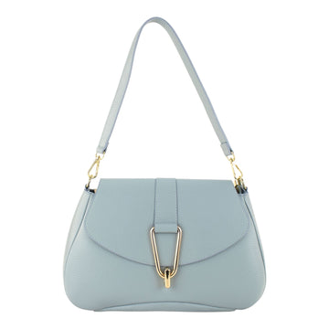 Bolso en Piel Pregato Arezzo Azul cielo