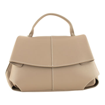 Bolso en piel Pregato Atelier Luxe Taupe