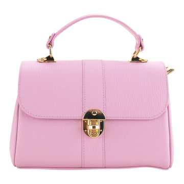 Bolso de Piel Pregato Idillio Rosa claro