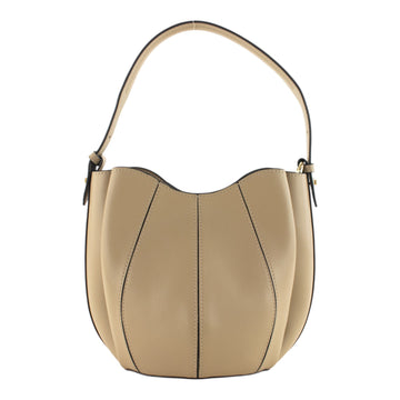 Bolso en Piel Pregato Blossom Taupe