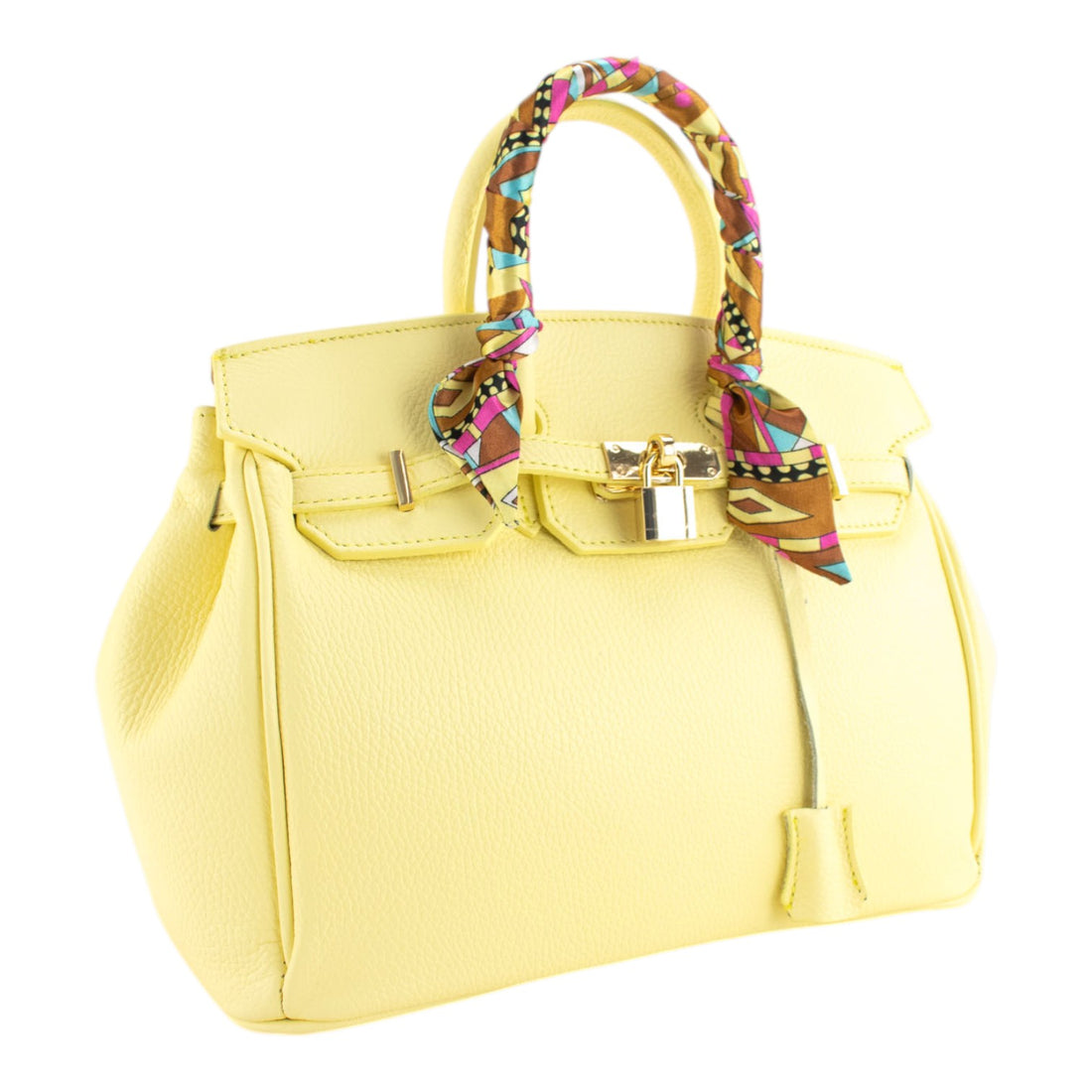 Bolso de mano Pregato Verona Mantequilla