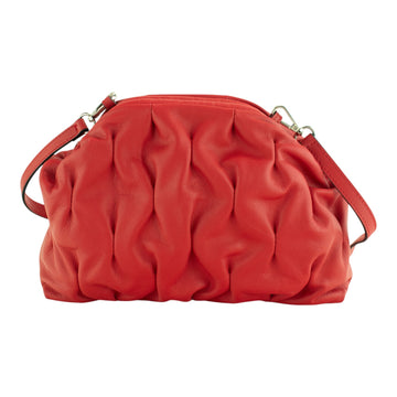 Bolso en piel Pregato Bella Rojo