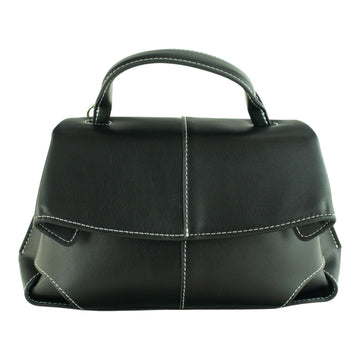 Bolso en piel Pregato Atelier Luxe mini Negro