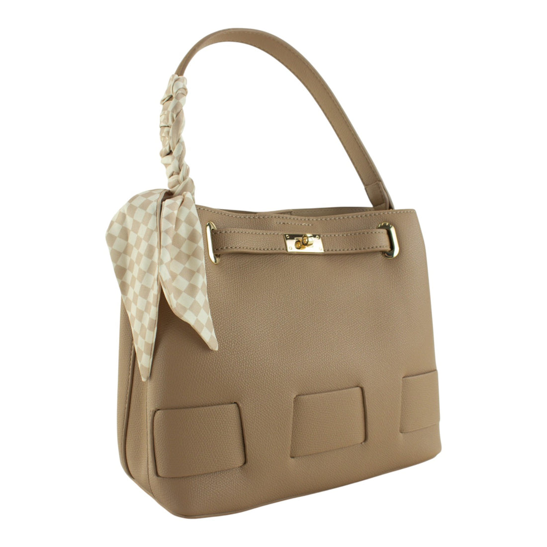 Bolso de mano Alchiara Essence Taupe