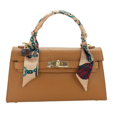 Bolso en Piel Pregato Grazia Cuero