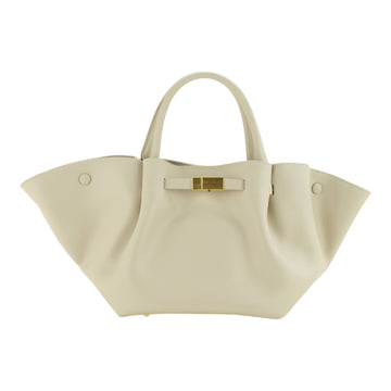 Bolso en Piel Pregato Libera Beige