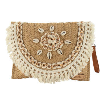 Bolso de mano Alchiara Sirocco Natural