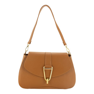 Bolso en Piel Pregato Arezzo Camel