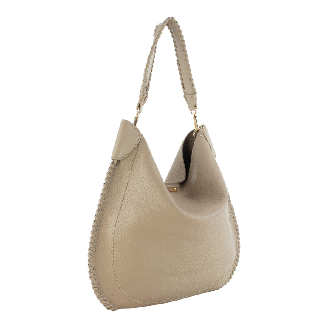 Bolso hobo Alchiara Camelia Taupe