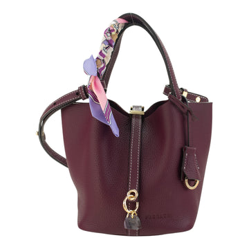 Bolso de mano Pregato Torino Burdeos