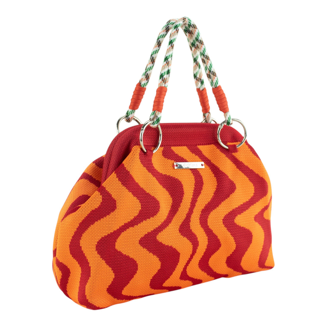 Bolso de mano Alchiara Zaira Naranja