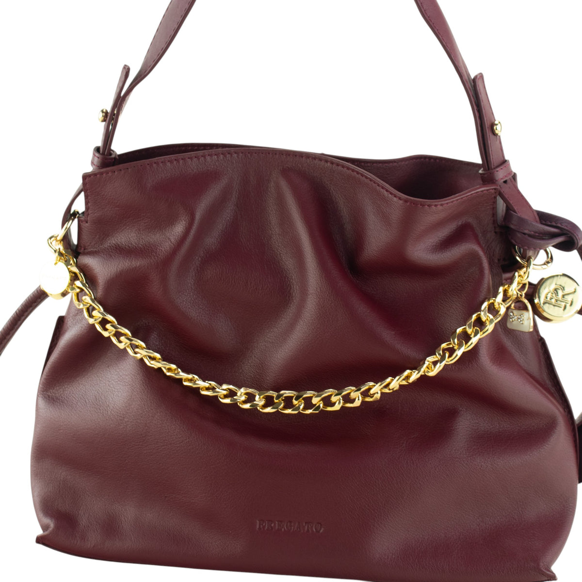 Pregato bag with gold chain
