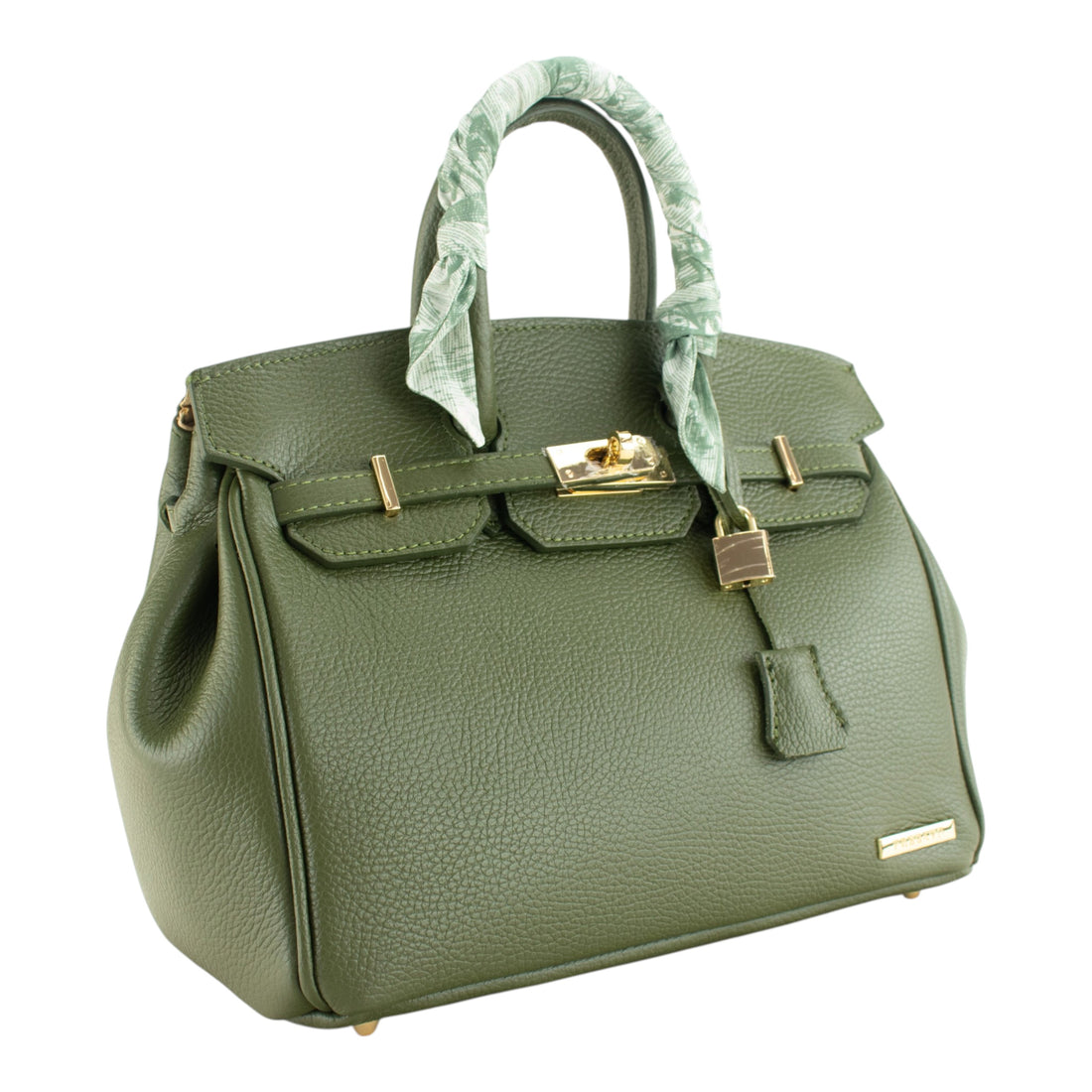 Bolso de mano Pregato Verona Verde