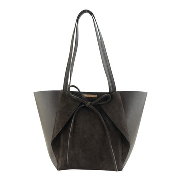 Bolso Shopper de Piel Pregato Melfi Chocolate