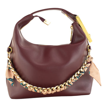 Sac en cuir Pregato Stella Bordeaux