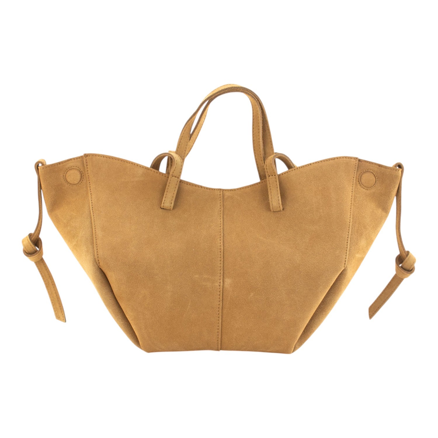 Bolso shopper Piel Pregato Venetto Camel claro
