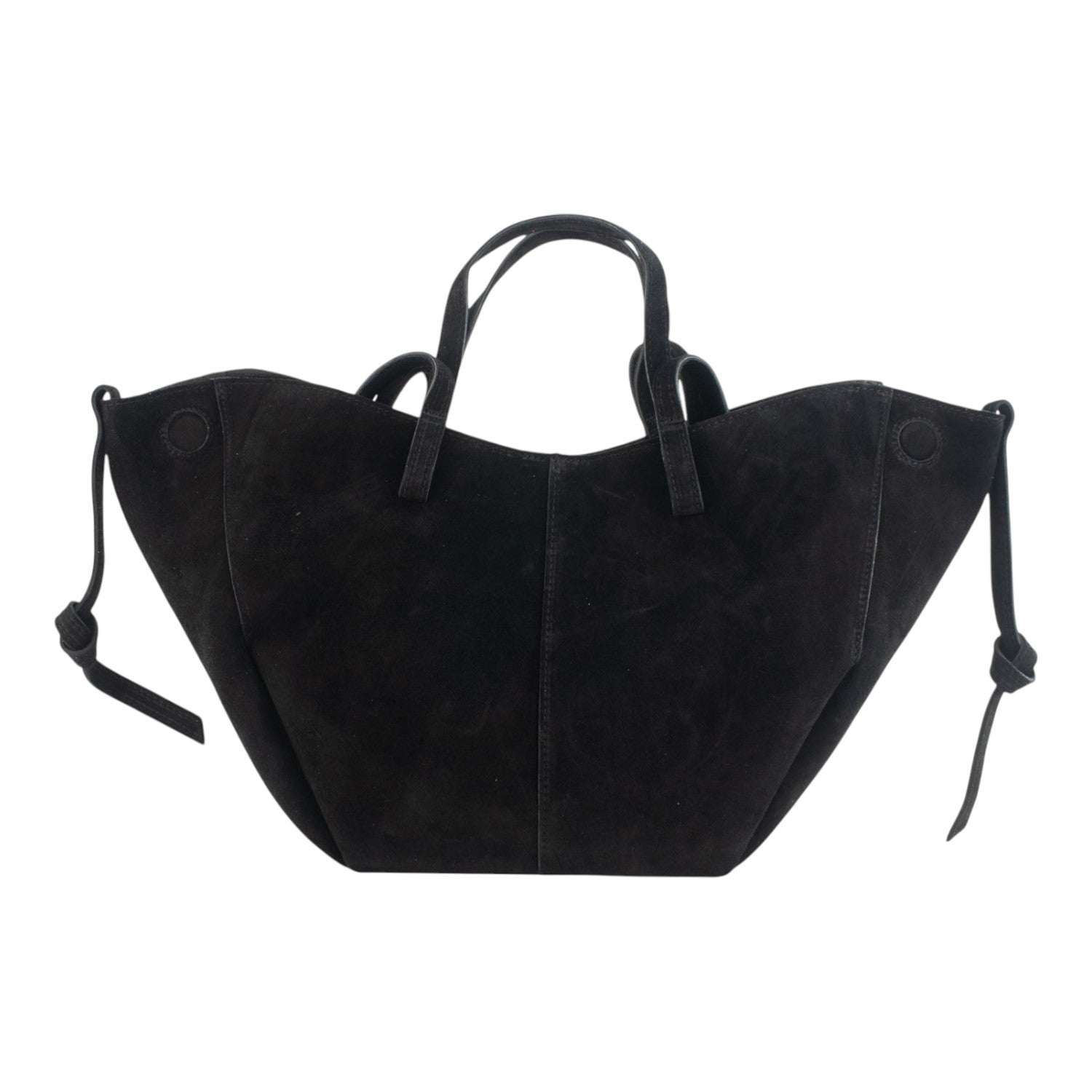 Bolso shopper Piel Pregato Venetto Negro