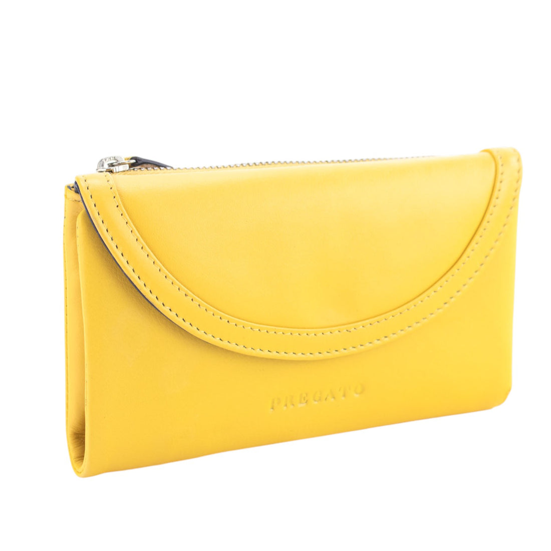 Billetero de piel Premium Pregato Sole Intenso