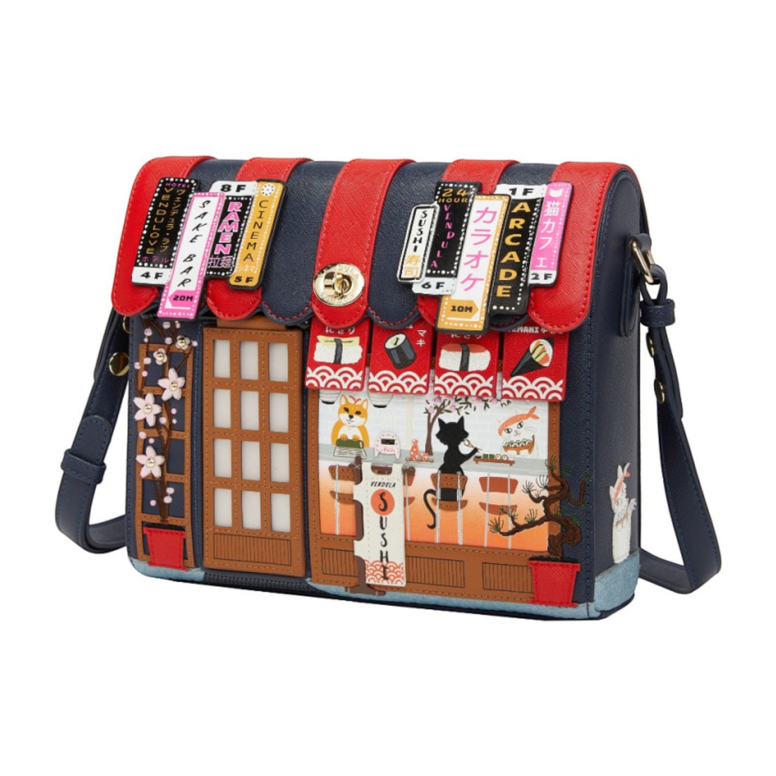 Bolso Cofre Vendula Sushi Blue edition