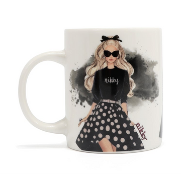 Taza con peluche regalo Nicole Lee Trio